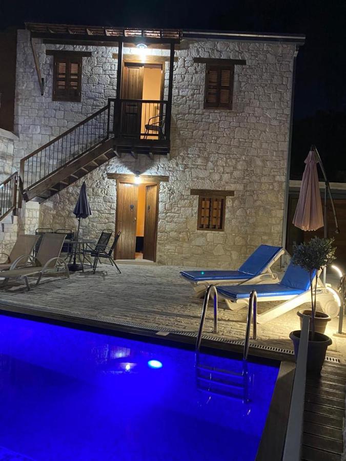 Stonehouse With Private Swimming Pool Villa Kallepia Buitenkant foto