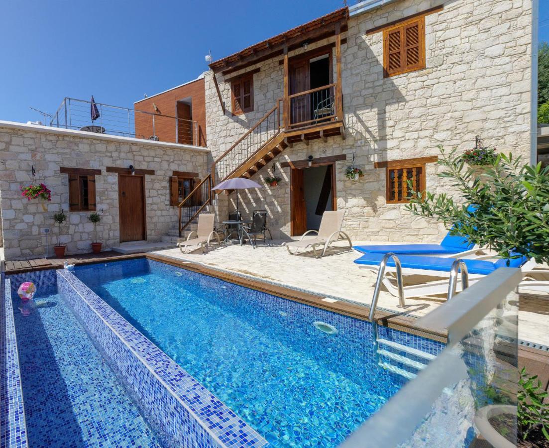 Stonehouse With Private Swimming Pool Villa Kallepia Buitenkant foto