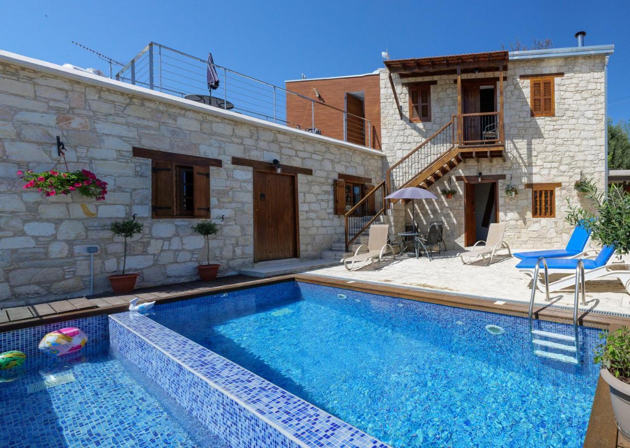 Stonehouse With Private Swimming Pool Villa Kallepia Buitenkant foto