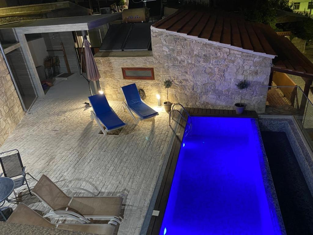 Stonehouse With Private Swimming Pool Villa Kallepia Buitenkant foto